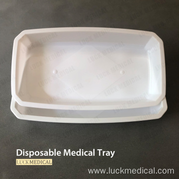 Disposable White Medical Tray